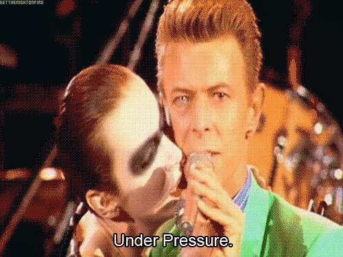 大卫鲍伊时尚风格,大卫鲍伊和妻子伊曼