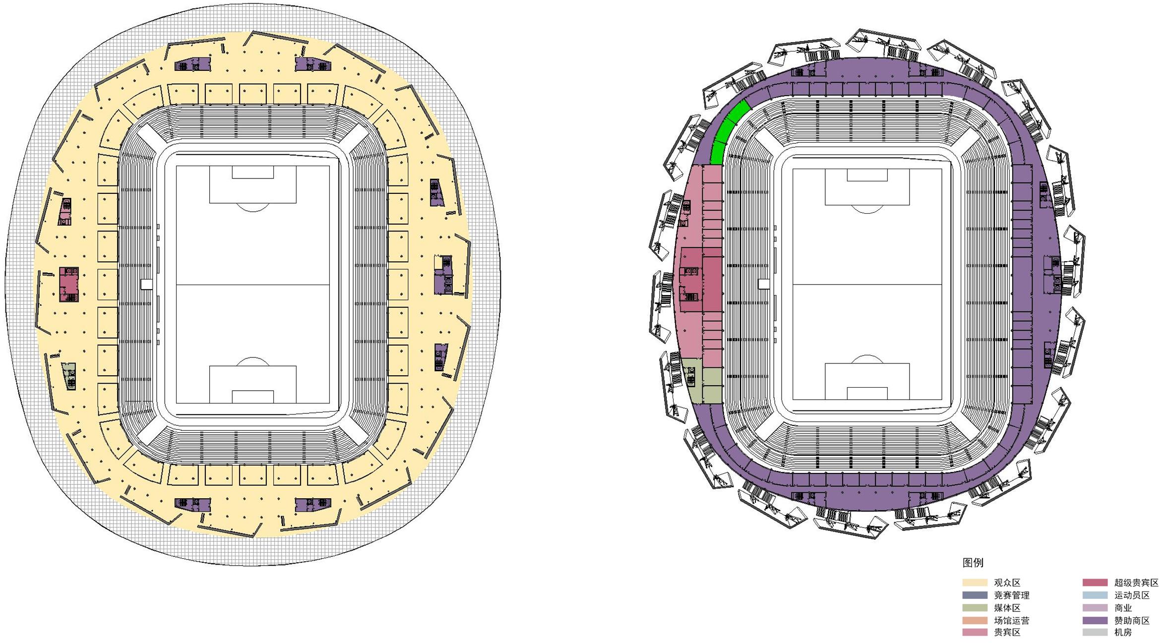 重庆龙兴足球场,重庆龙兴足球场内部航拍