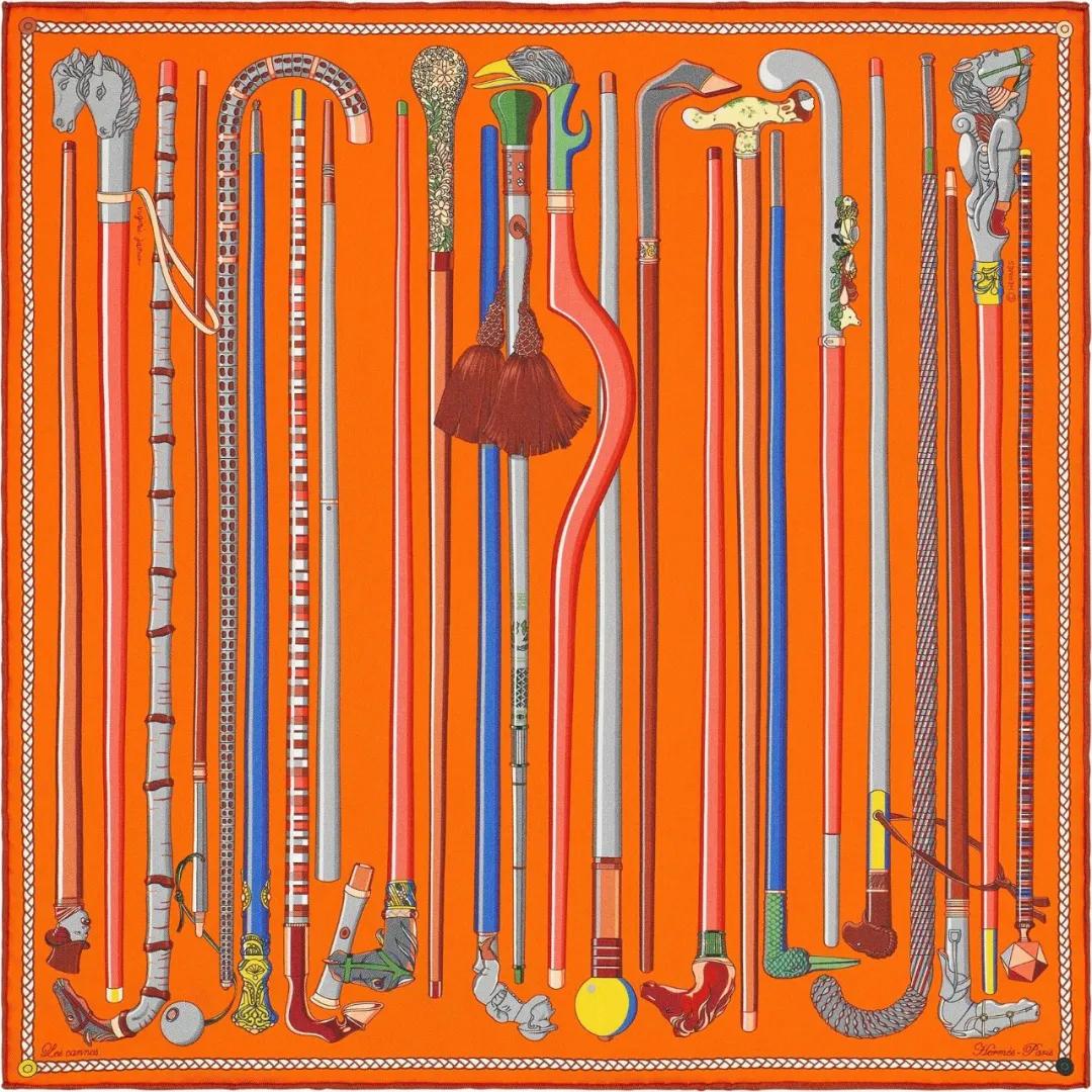 最火的爱马仕丝巾,第一条爱马仕丝巾