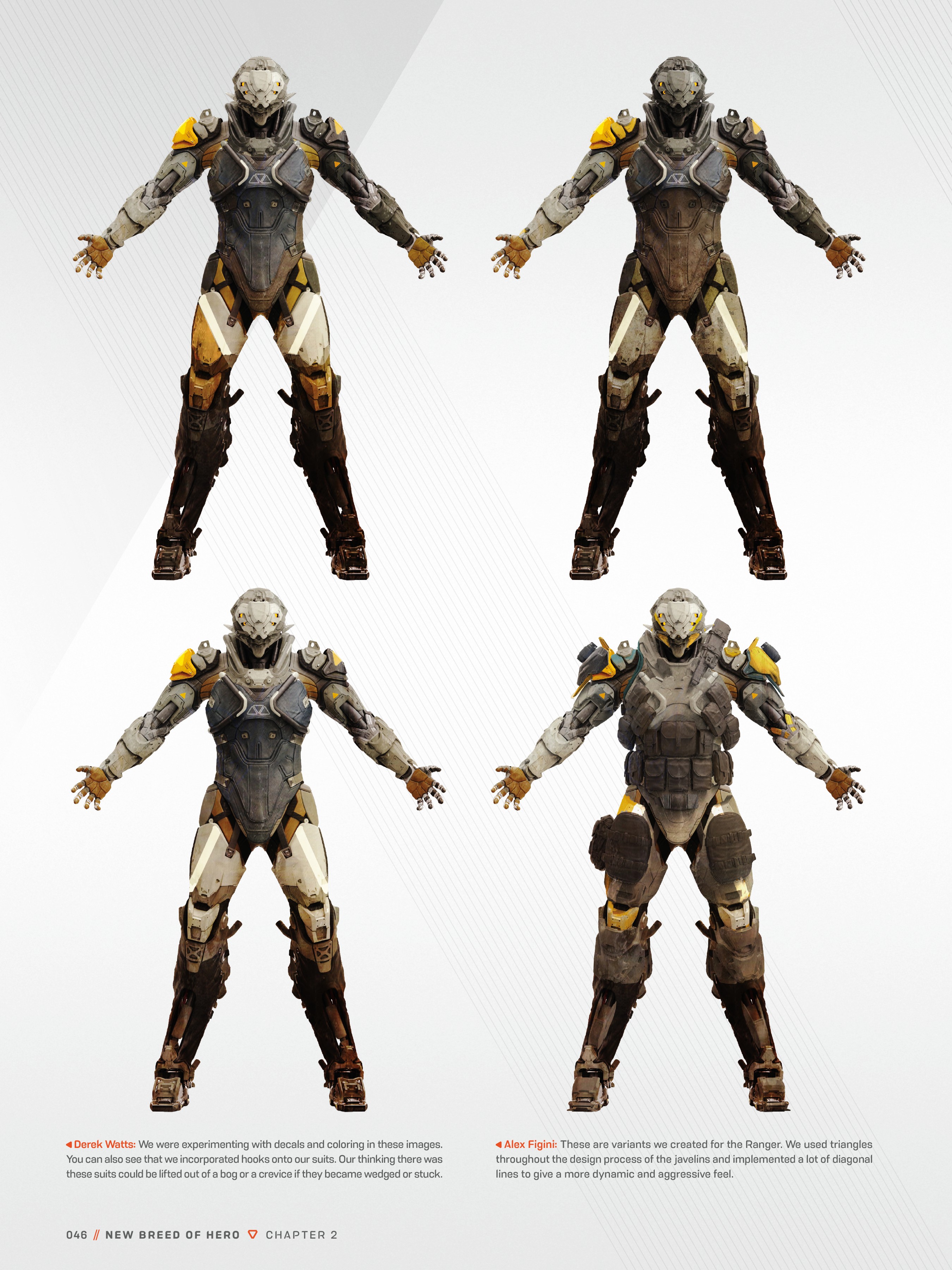 科幻怪与机械战甲的圣歌｜游戏TheArtofAnthem官方艺术设定集