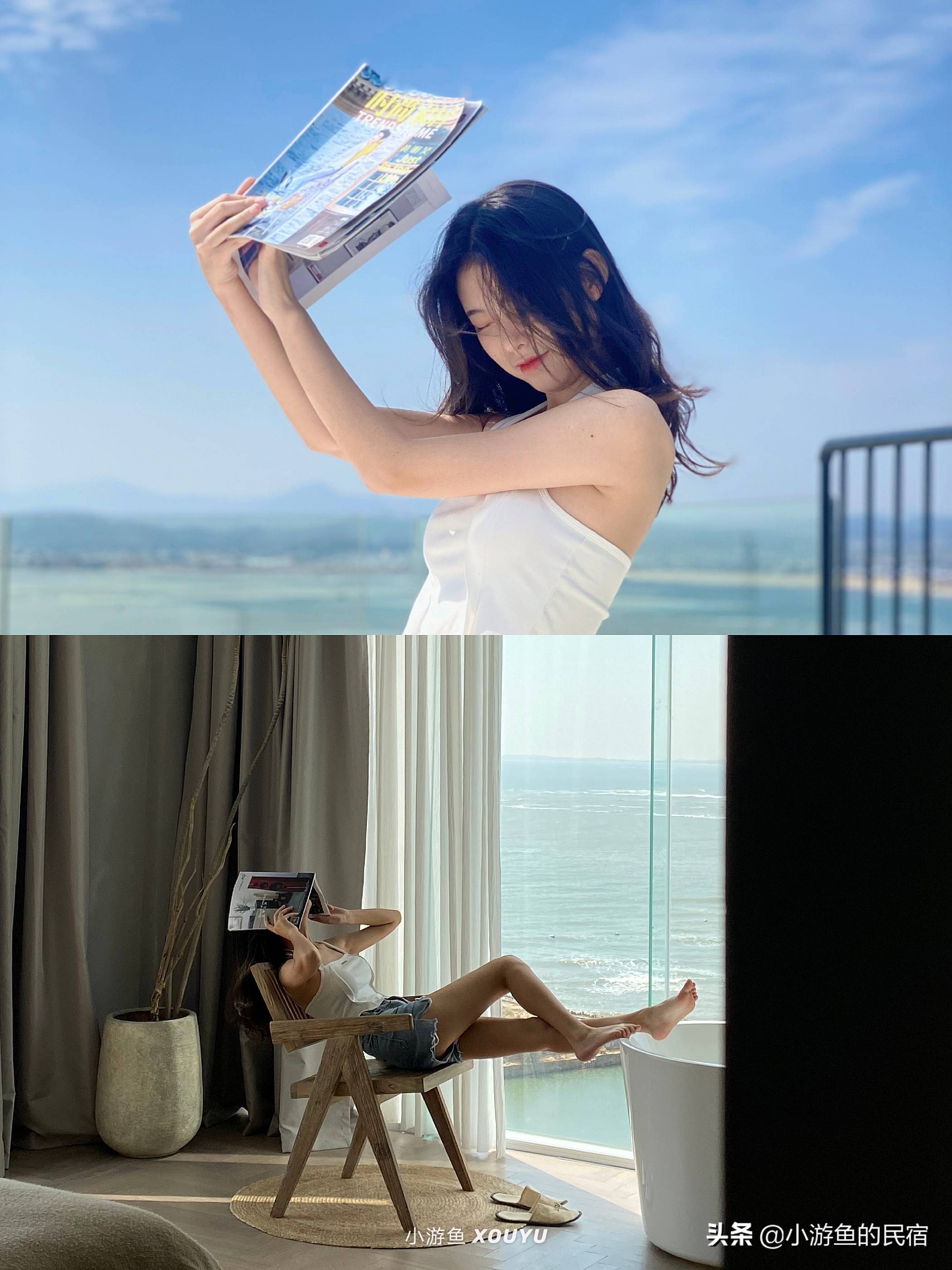 海边日落晚霞民宿,火山岛民宿二室一厅