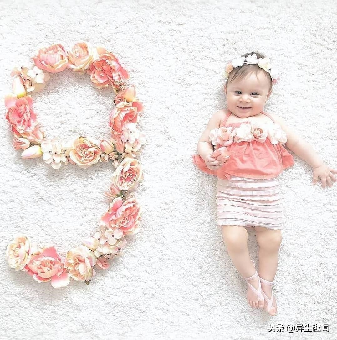 宝宝3个月的创意照,宝宝创意4月照