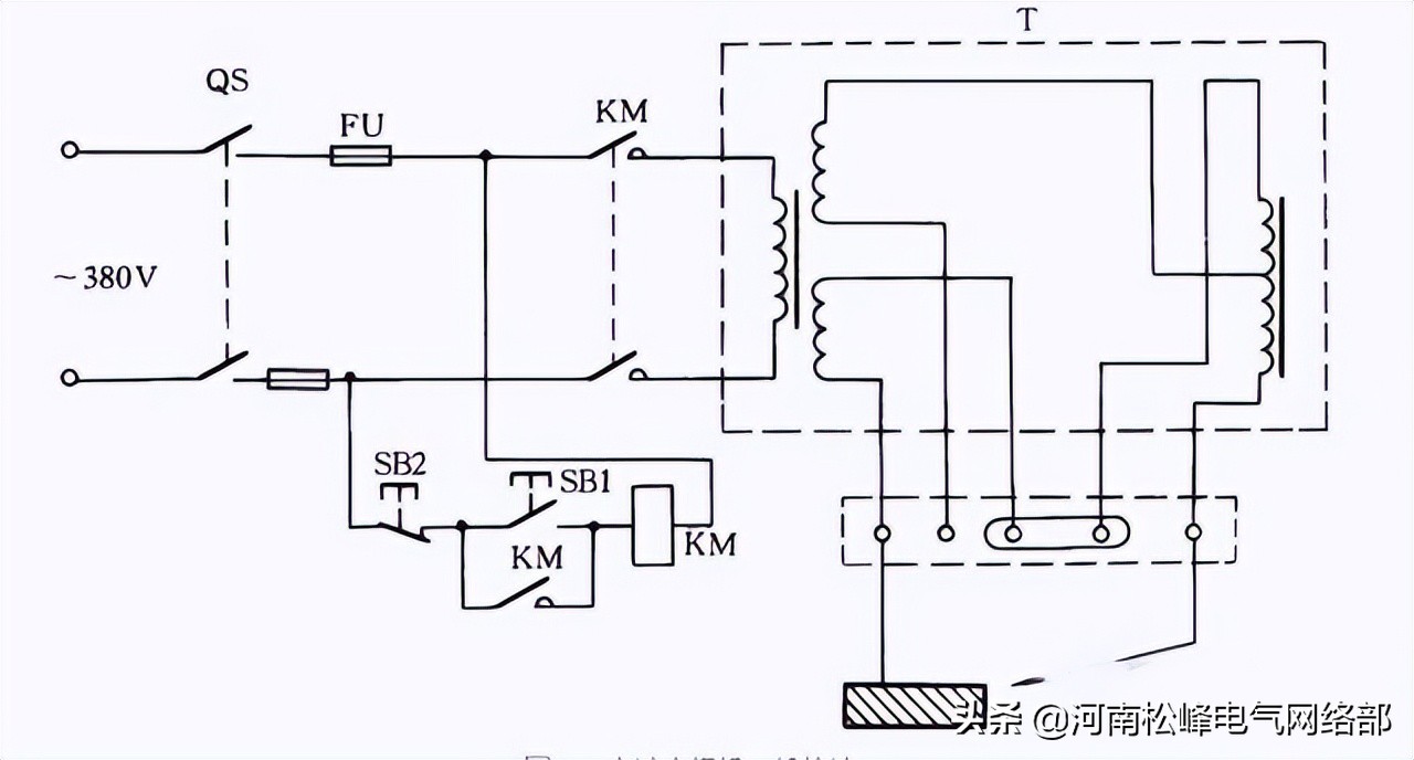 零基础电工接线电路图大全,电工常见电路接线图10例