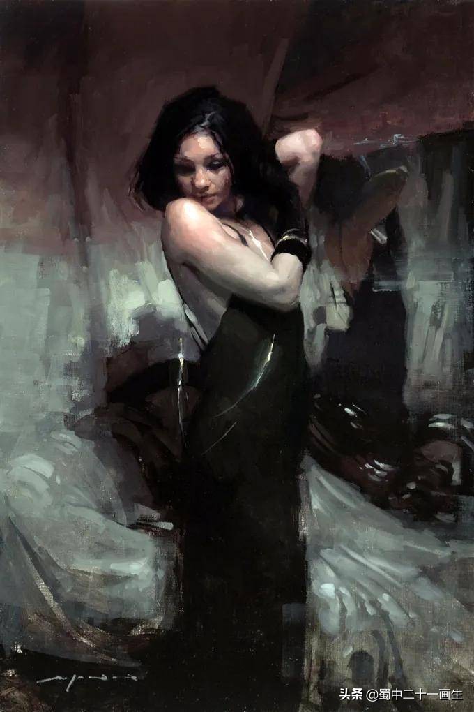 “人体艺术油画”精选:乌克兰18张,美国11张,中国20张,请欣赏