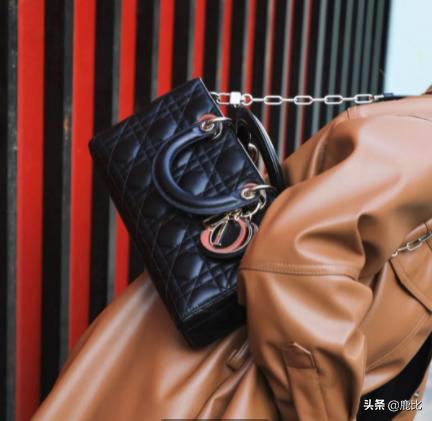 ladydior戴妃包拉链款,美到窒息的迪奥戴妃包