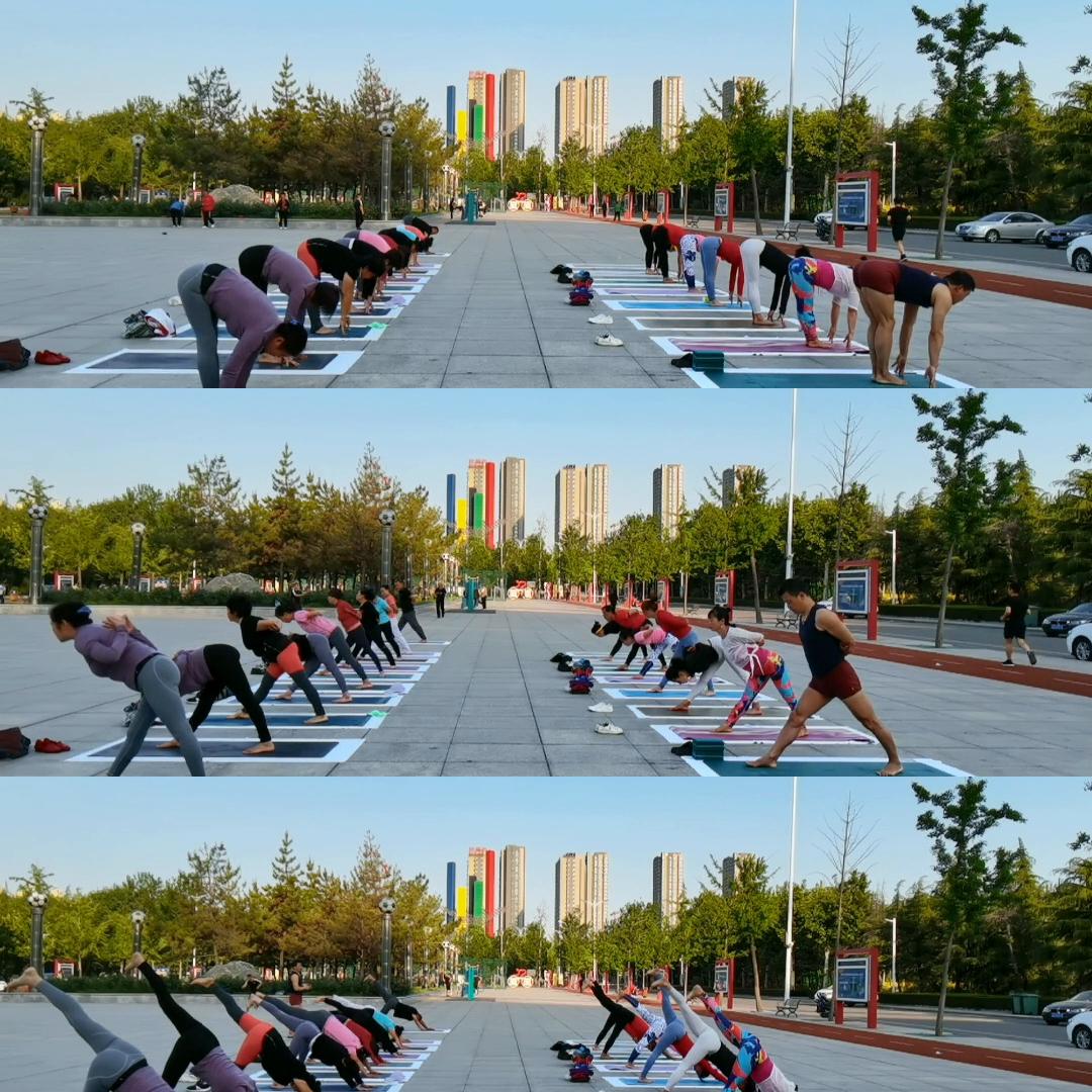 晨练爆汗瑜珈,瑜伽晨练