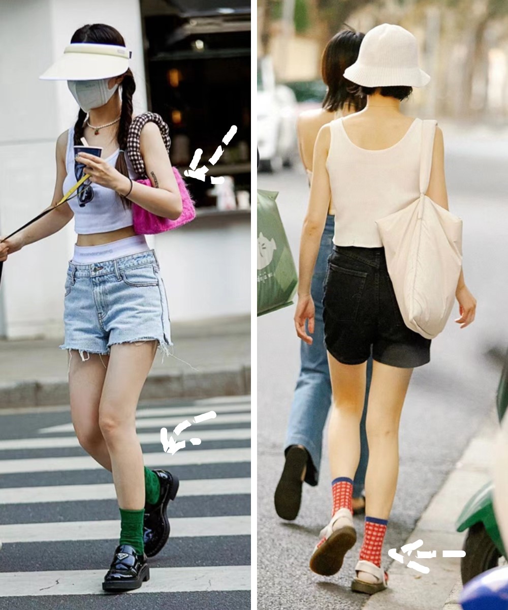 被上海外国女生的穿搭惊艳,被上海女生街拍惊艳到了