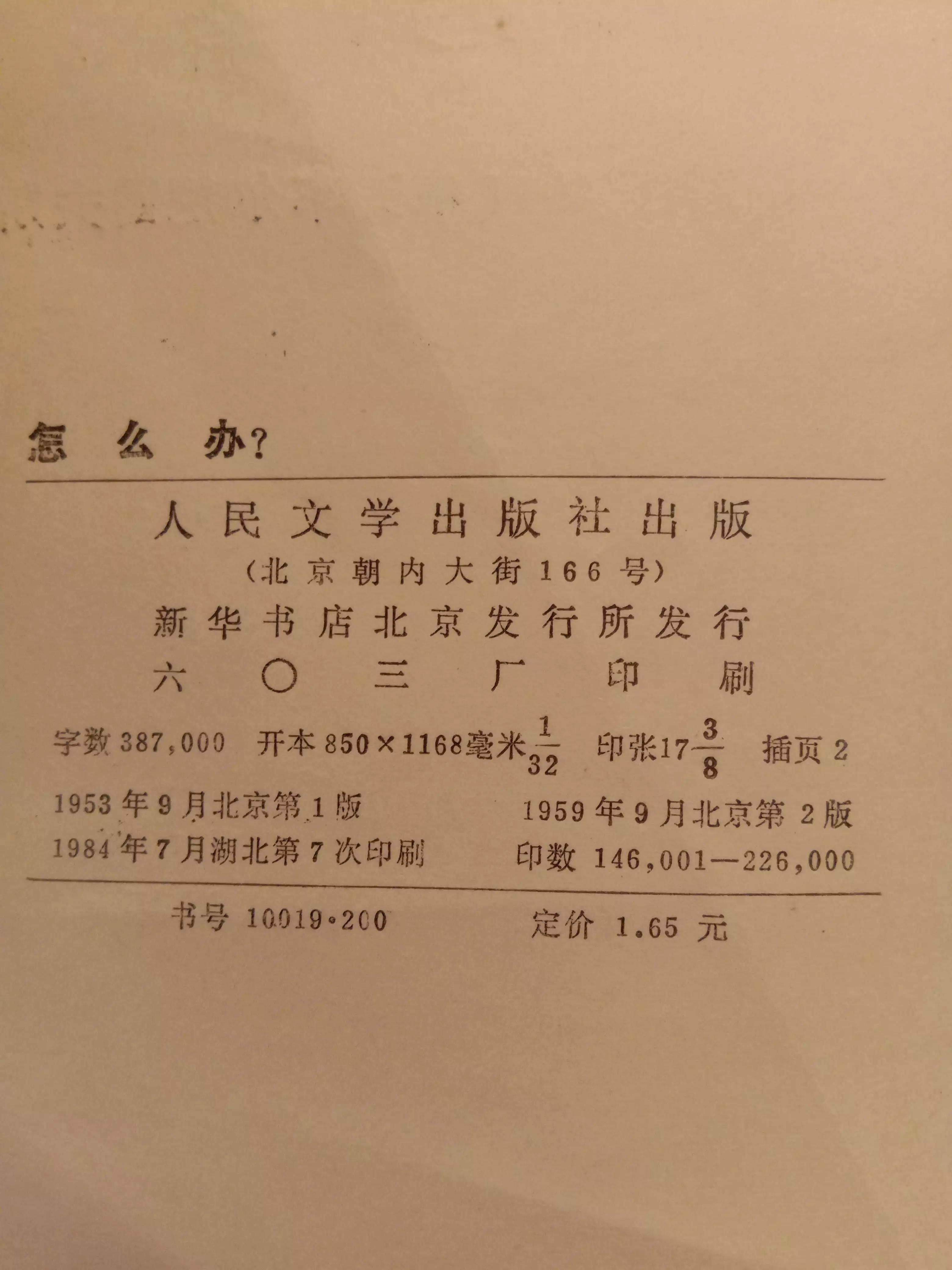 俄国小说《怎么办？》内容简介