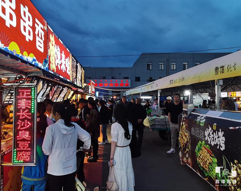 科右中旗临时摊贩疏导点,科右中旗夜市出摊