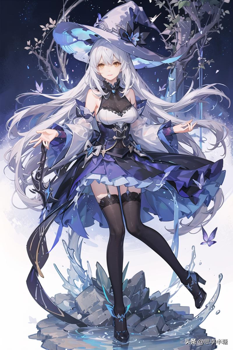 二次元超美少女合集高清壁纸,二次元魔法少女高清图片