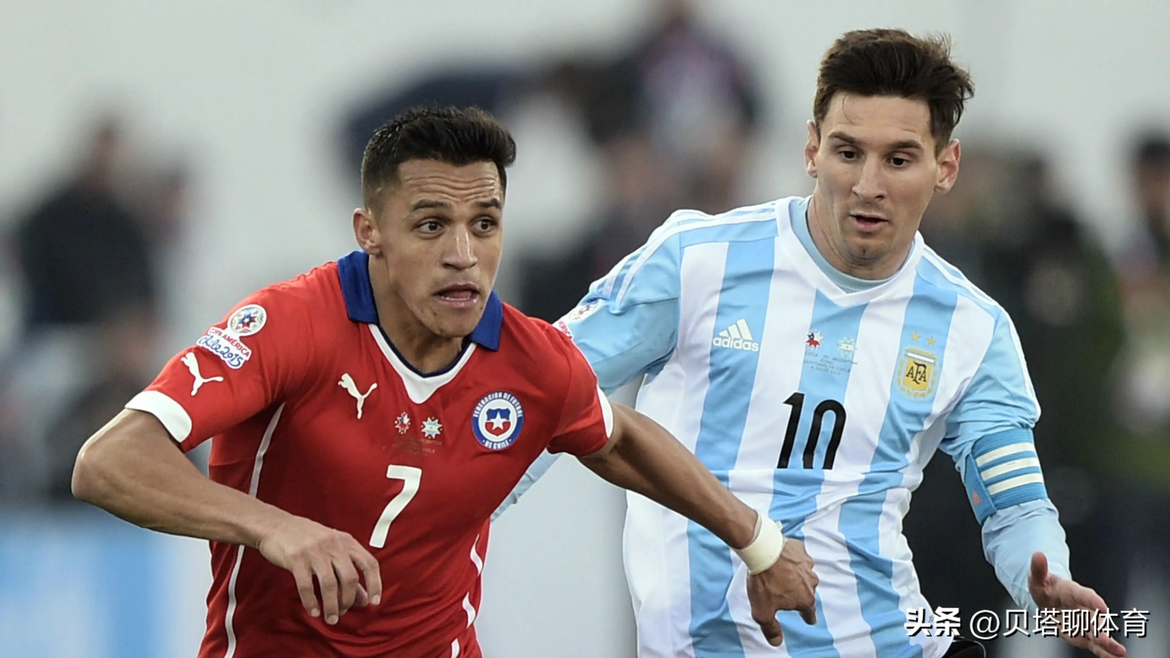 梅西人品可见一斑!智利球王队友,力挺阿根廷球王:世界最佳