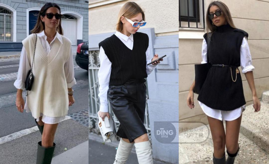 怎么穿都好看的穿衣公式！秋冬衬衫叠穿必看