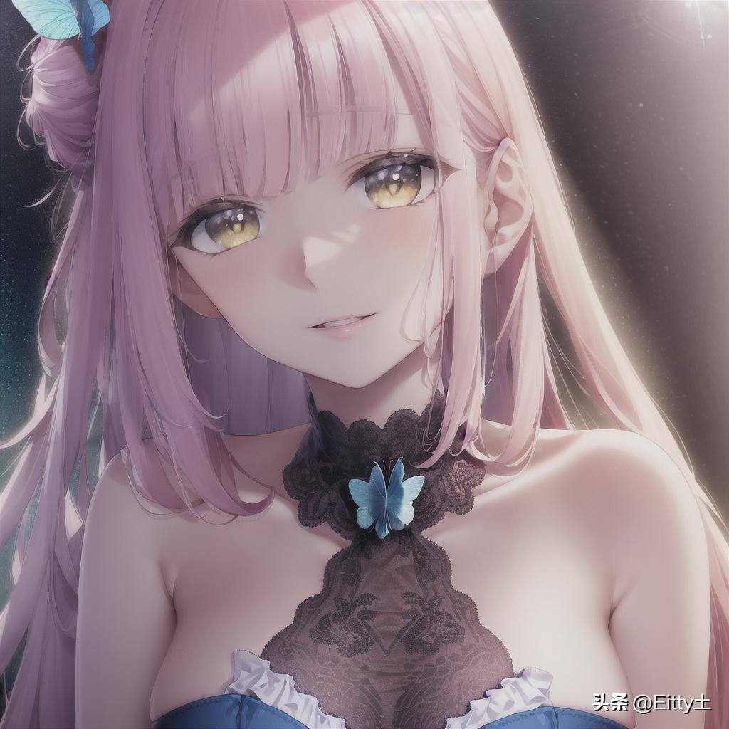 绘画动漫美少女壁纸,ai绘画二次元少女壁纸