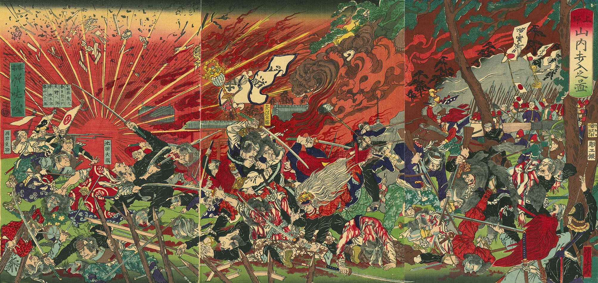 戊辰战争素材,戊辰战争示意图