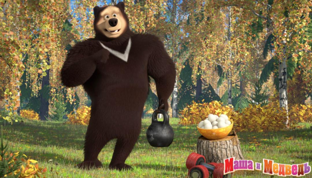 俄罗斯动画玛莎和熊俄语版,好看的玛莎和熊动画片