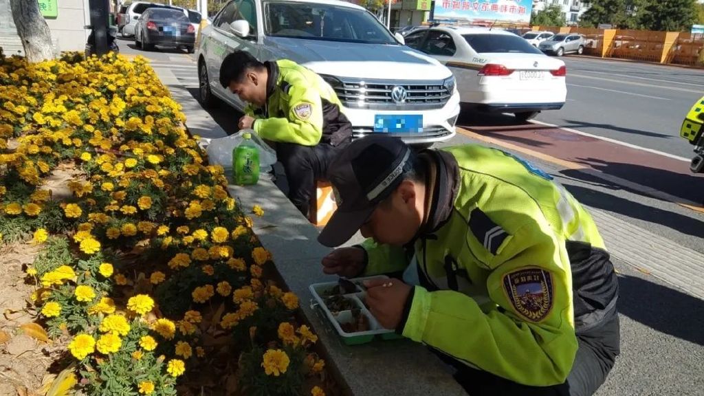 先锋警察宣传片,盘锦市交警支队铁骑