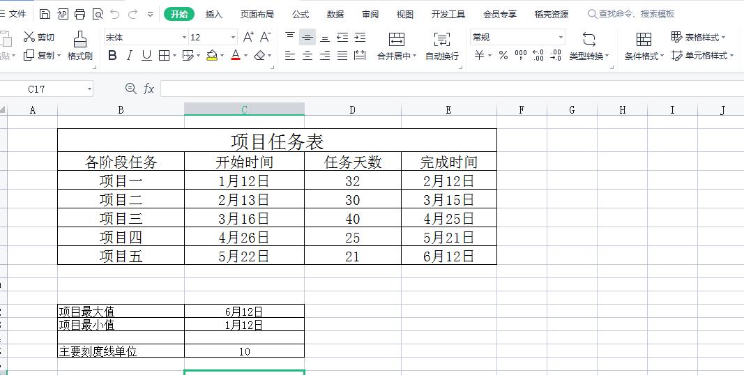 wps表格画的横道图怎么居中,wps绘制甘特横道图
