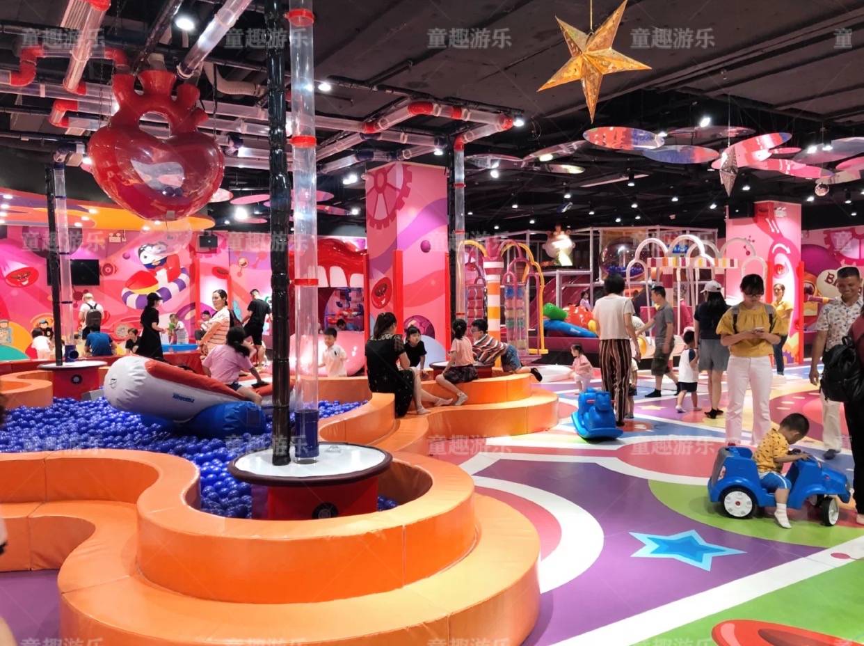 童趣熊室内儿童乐园新型游乐项目,童趣熊儿童乐园火爆开业