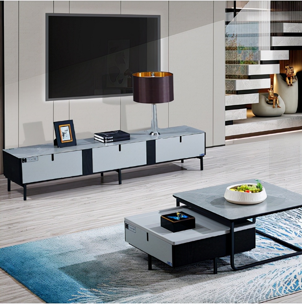 现在装电视柜的效果图,一整面墙电视柜效果图