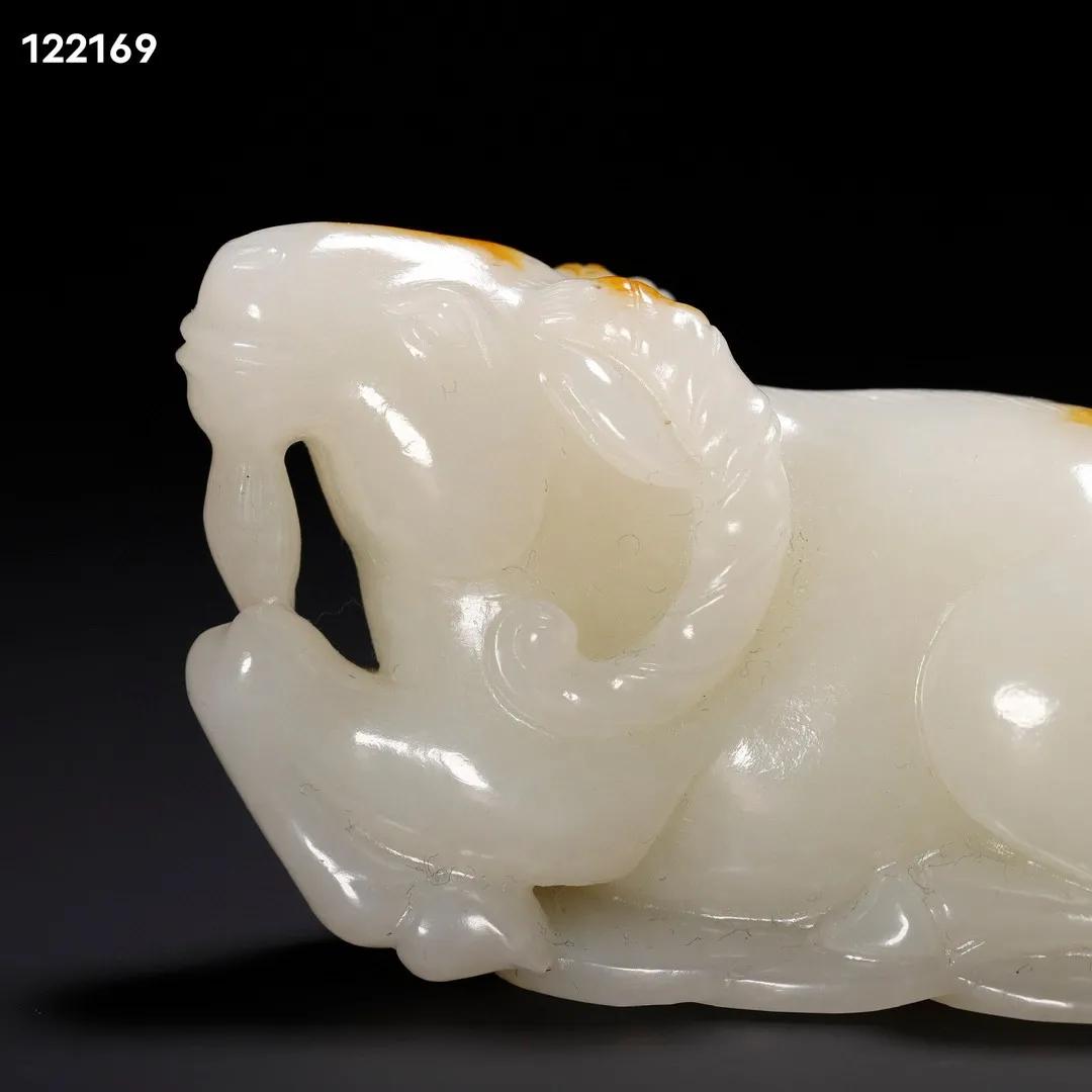 和田玉卧羊,和田玉卧牛雕标准尺寸