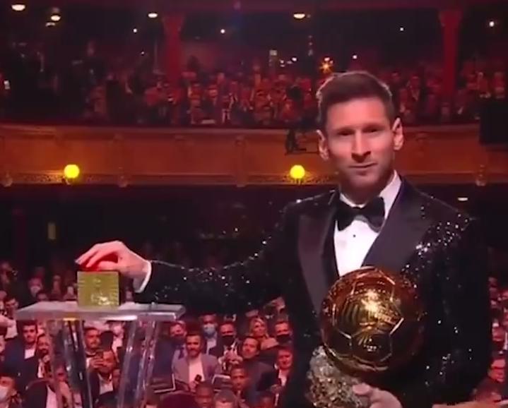 金球奖2023梅西获奖照片,金球奖2023得主梅西表现