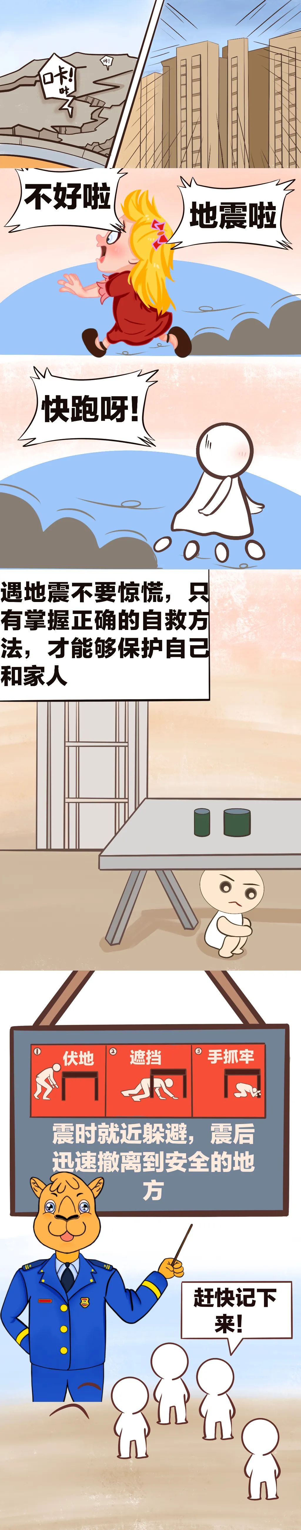 科普图解地震来了怎么办,地震来了怎么办知识科普