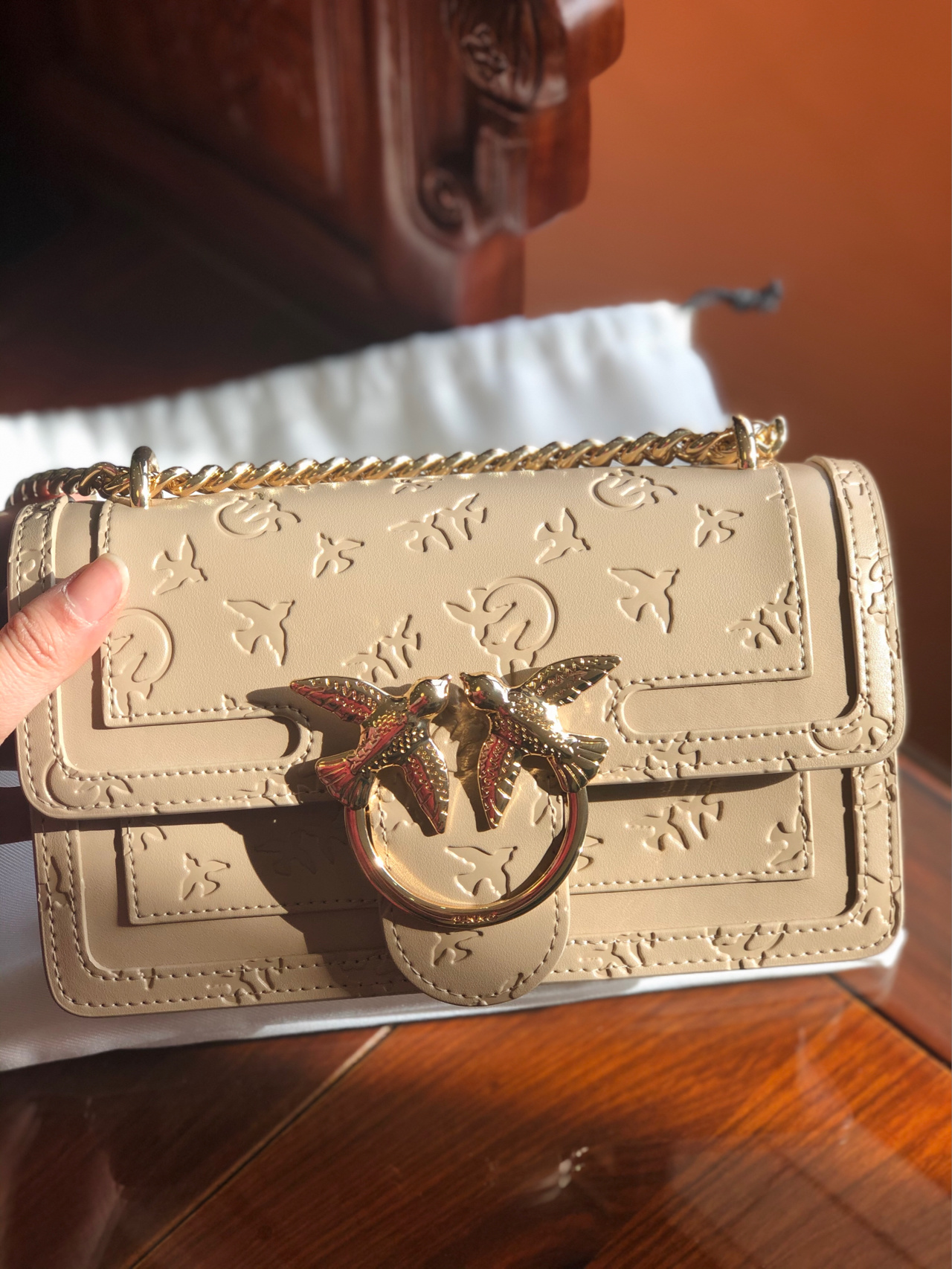 pinko压花燕子包哪款好看,pinko燕子包新款mini包