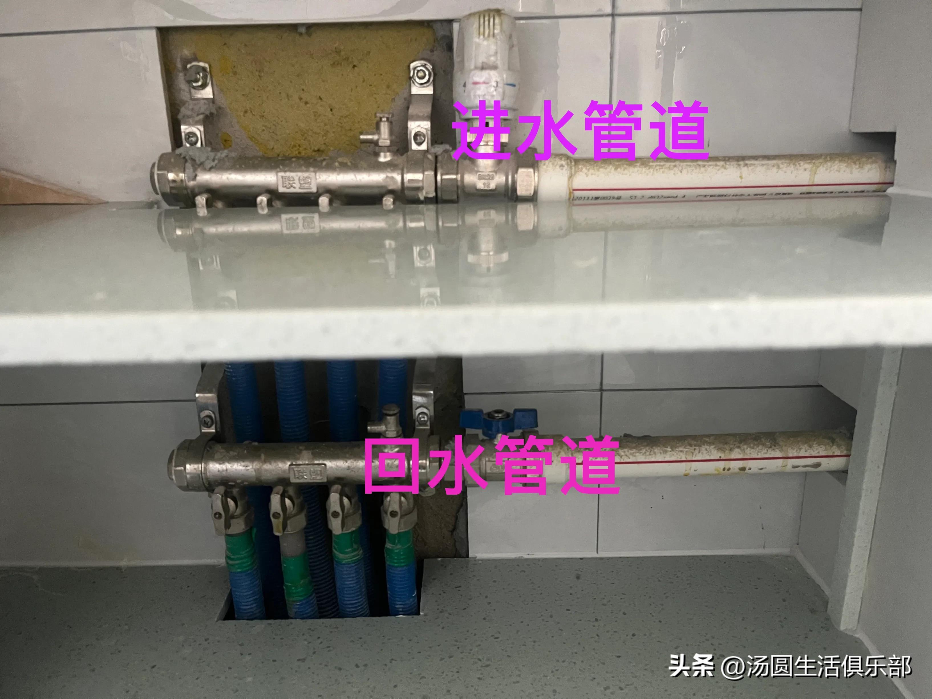 暖气不热回水管一直流着水可以吗,普通暖气回水不热只需一招