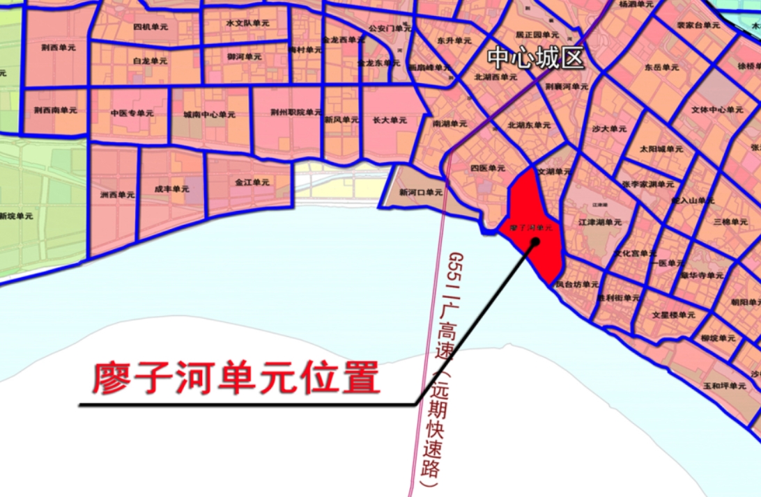 沙市区蓼子河规划,荆州沿江路廖子河规划