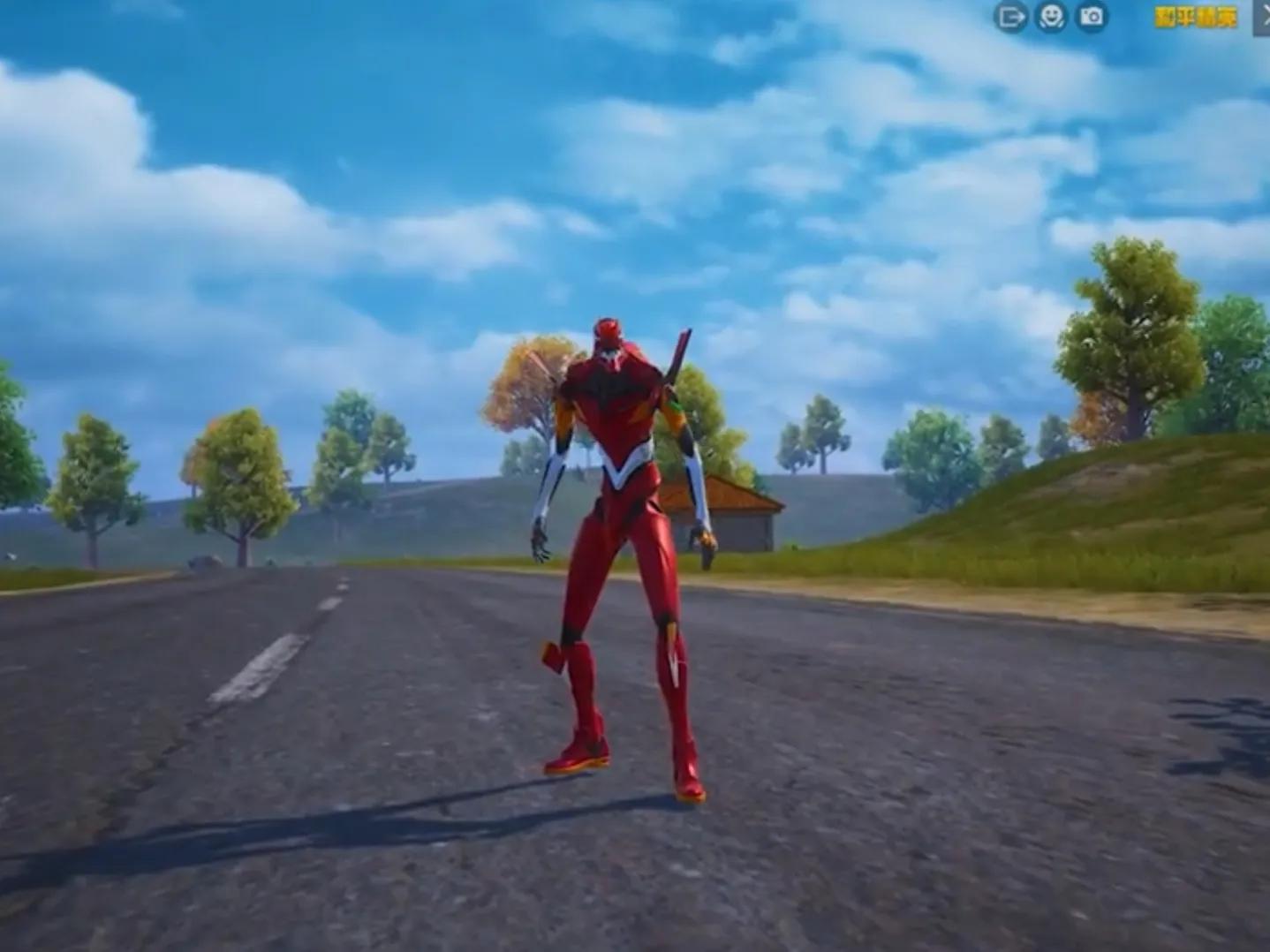 吃鸡eva新皮肤特效,吃鸡eva实战效果