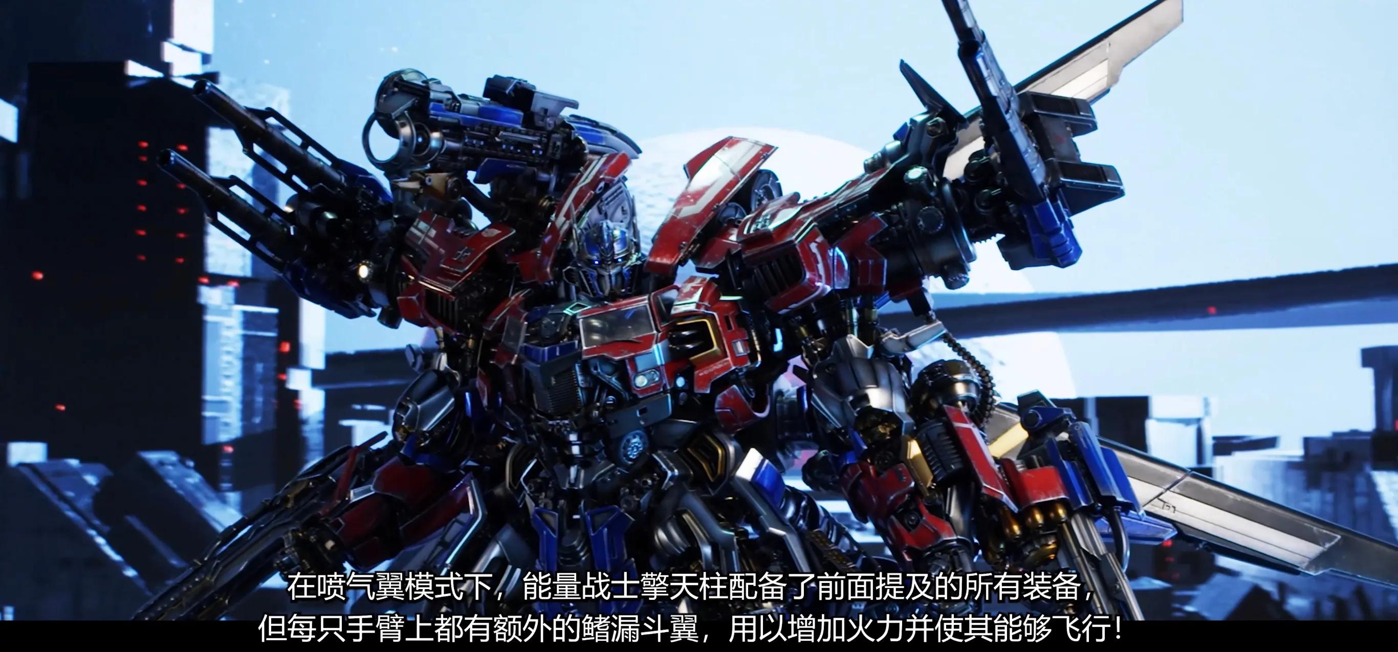 变形金刚雕像1比1,变形金刚1擎天柱雕像开箱视频