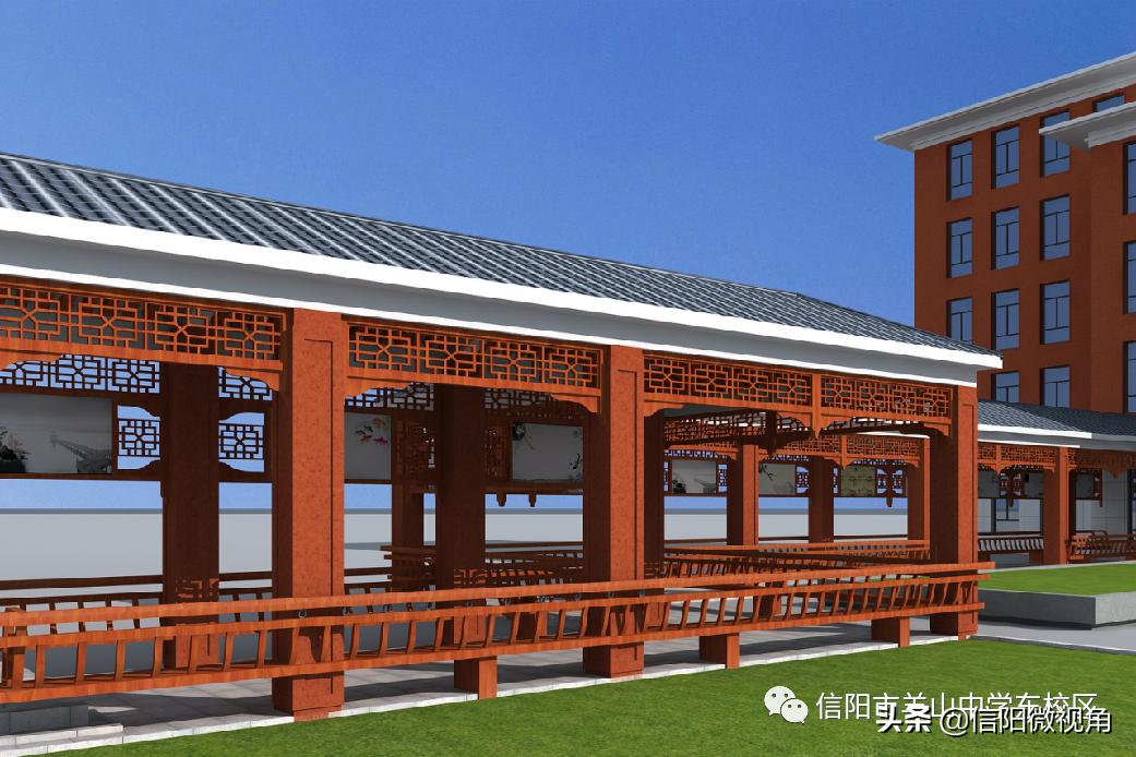 信阳文化渗透,信阳羊山中学传统文化