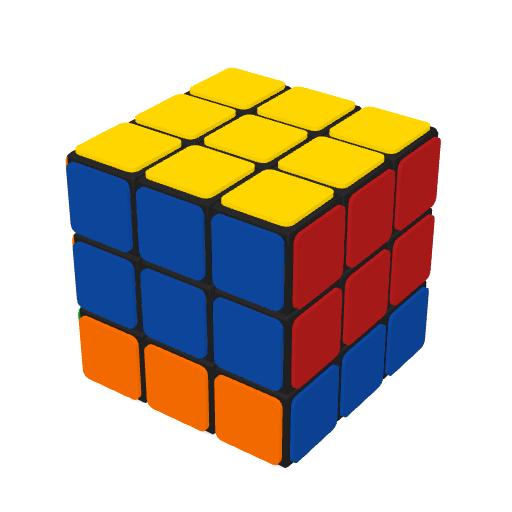 魔方转动字母示意图,三阶魔方公式字母的意思