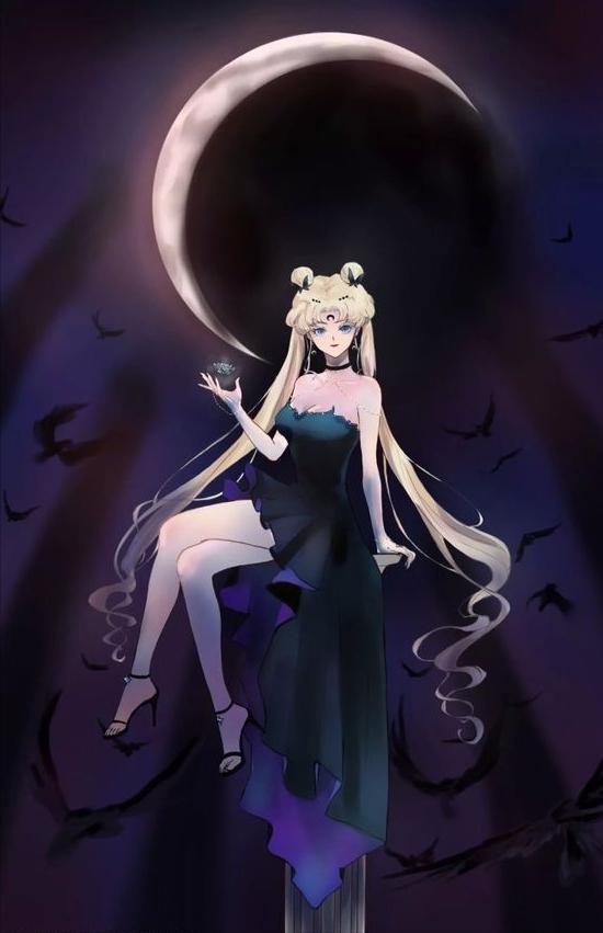 黑化的美少女战士,暗黑的美少女战士