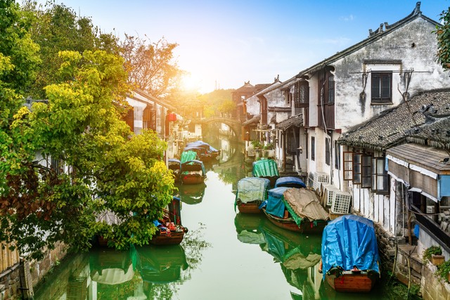 同里古镇周庄古镇,惠山古镇和周庄古镇