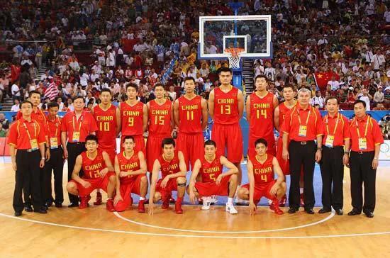 中国男篮姚明时代在亚洲的统治力,姚明时代的中国男篮能打赢美国吗