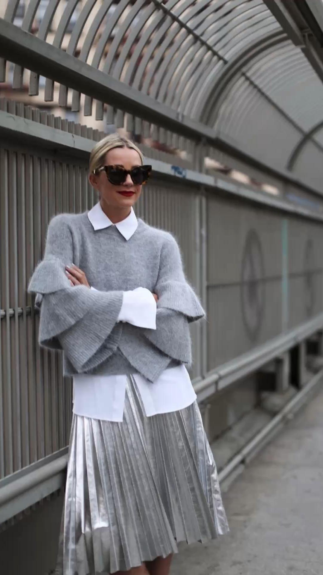 姐妹们蓝色衬衫怎么搭,姐妹装时尚衬衫