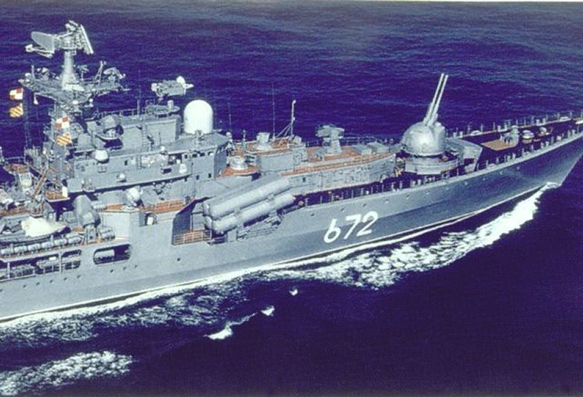 中国先进反潜战舰,现代战舰1150型反潜舰