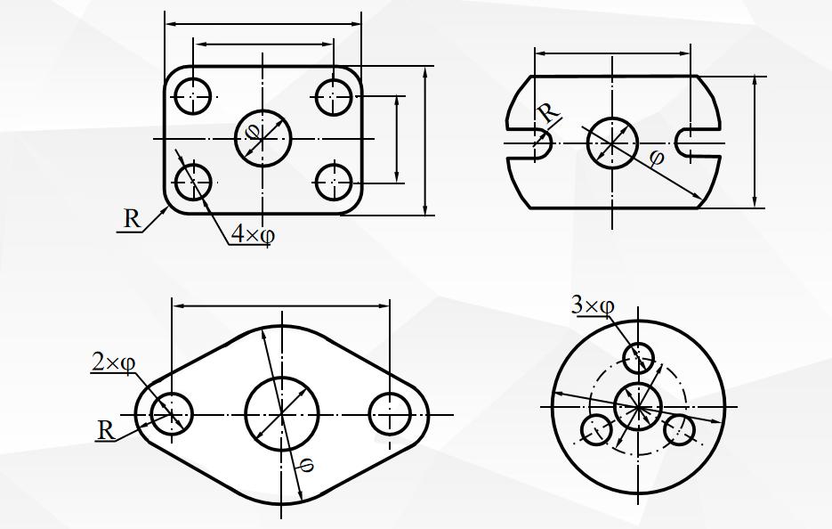 第一章建筑制图的基本知识,工程制图的基本知识答案