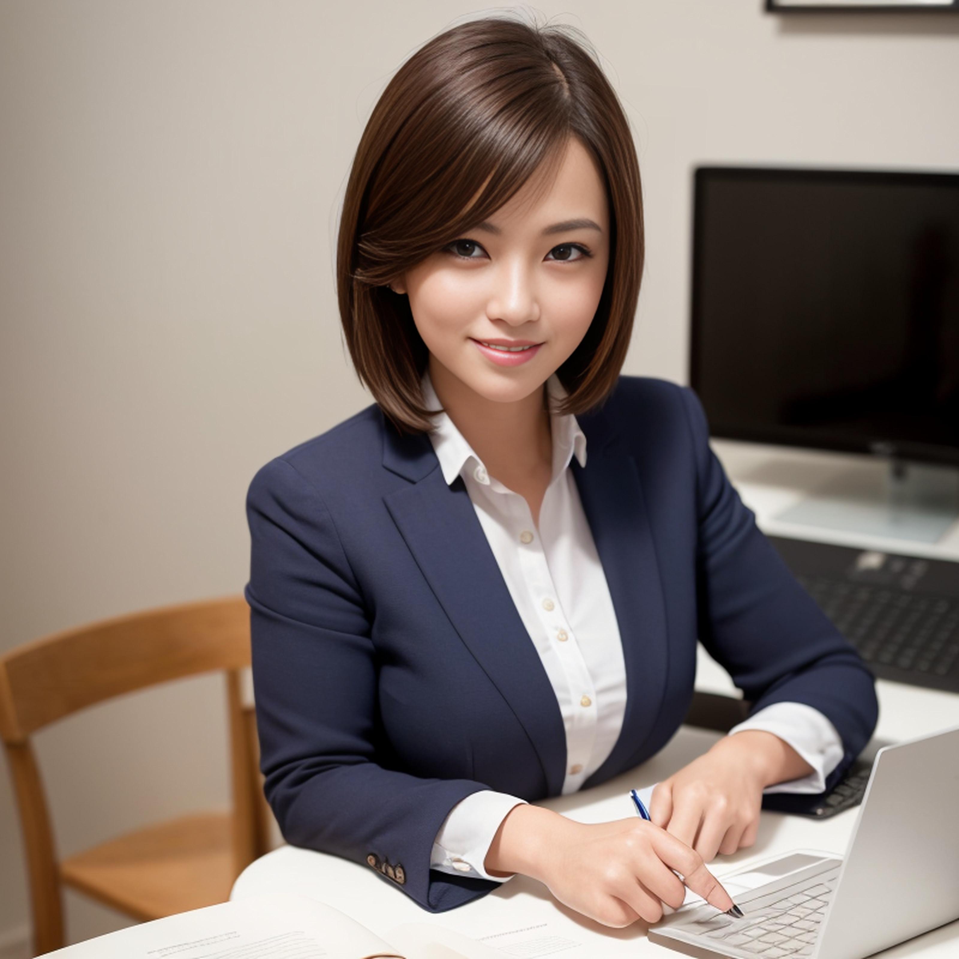 StableDiffusionAI生成的使用电脑的美女，盘点下我用过的电脑