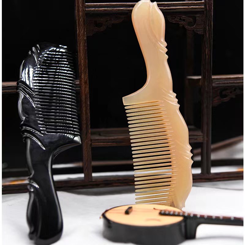 黑色牛角梳辨别真假,牛角梳用几度水试真假