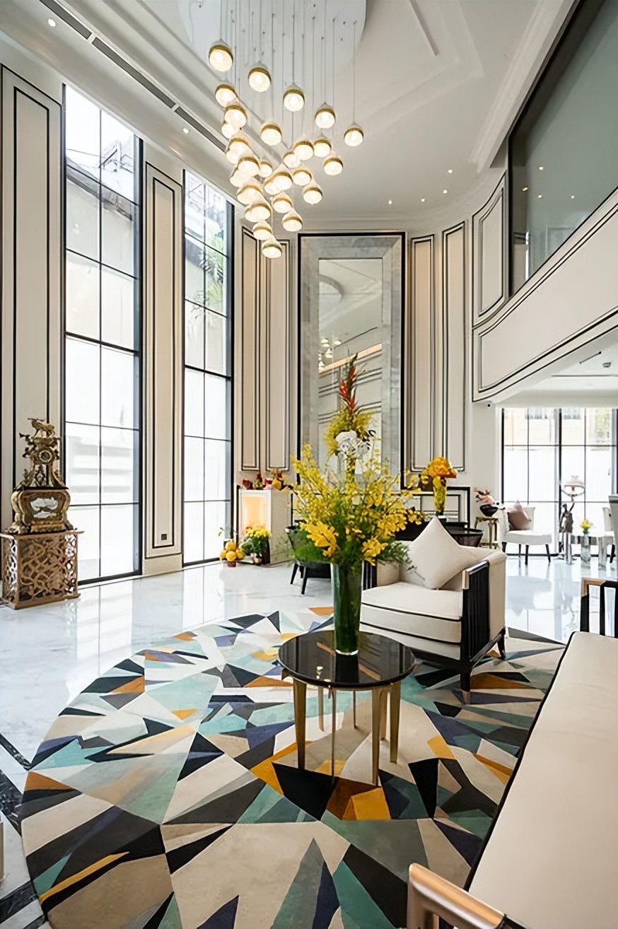 经典摩登复古风的五星级酒店,经典的酒店