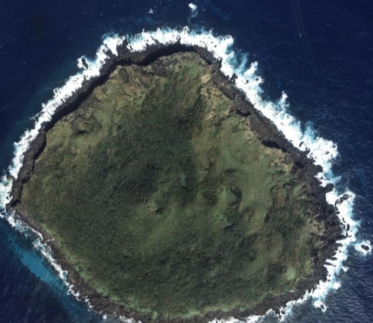 中国渔岛,中国渔山岛全景图