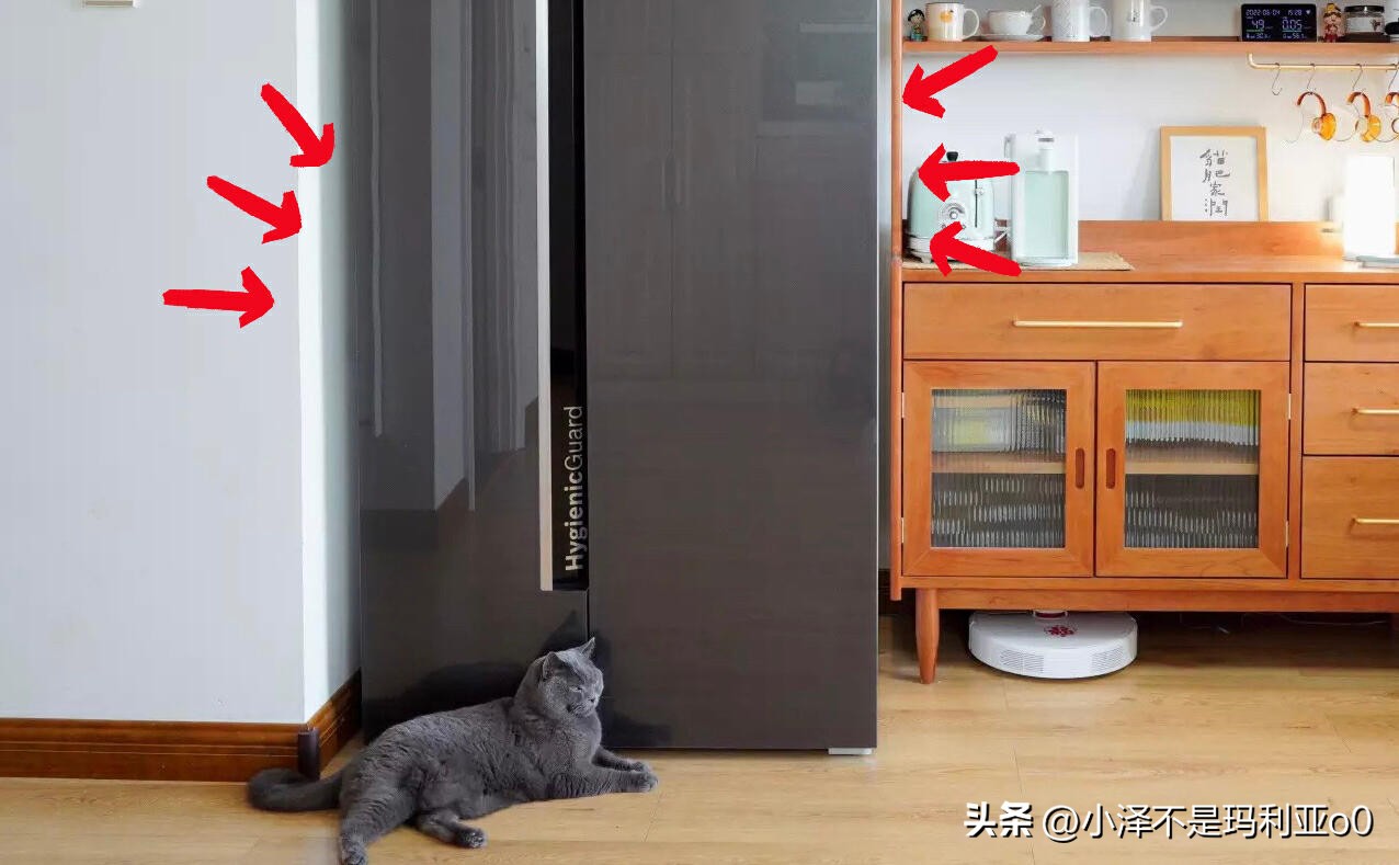 tcl嵌入式超薄t9冰箱尺寸规格,tcl嵌入式t9冰箱装修顶部预留尺寸