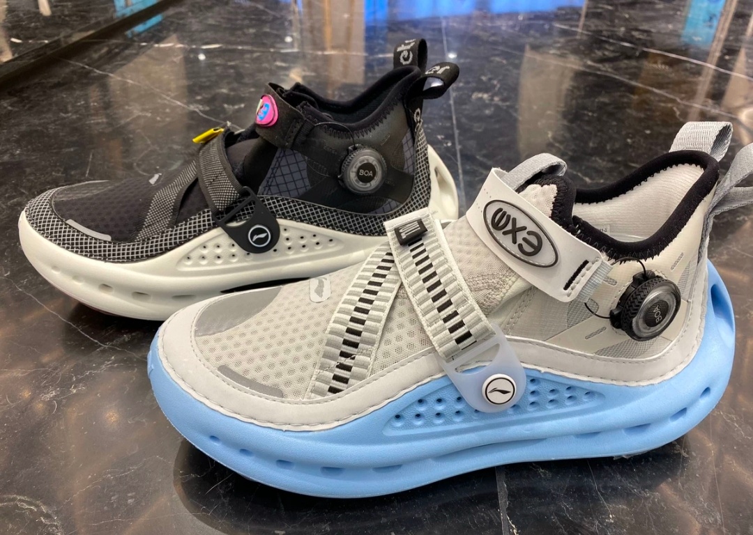 抄袭运动鞋,安踏和李宁运动鞋对比