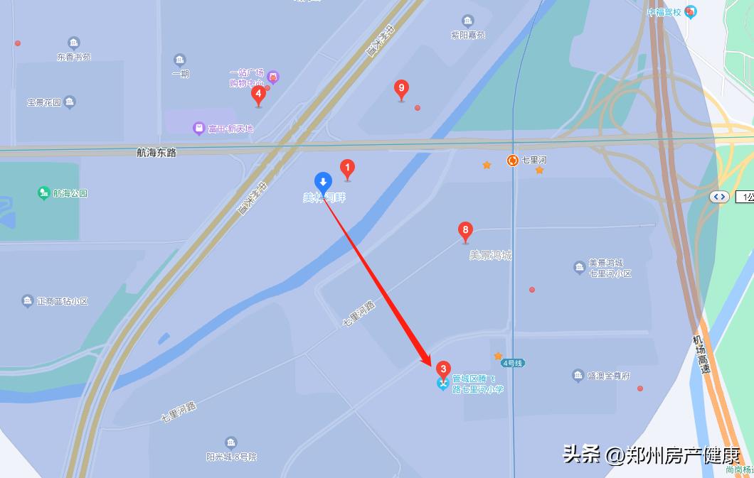 美林河畔二手房位置,美林河畔房价