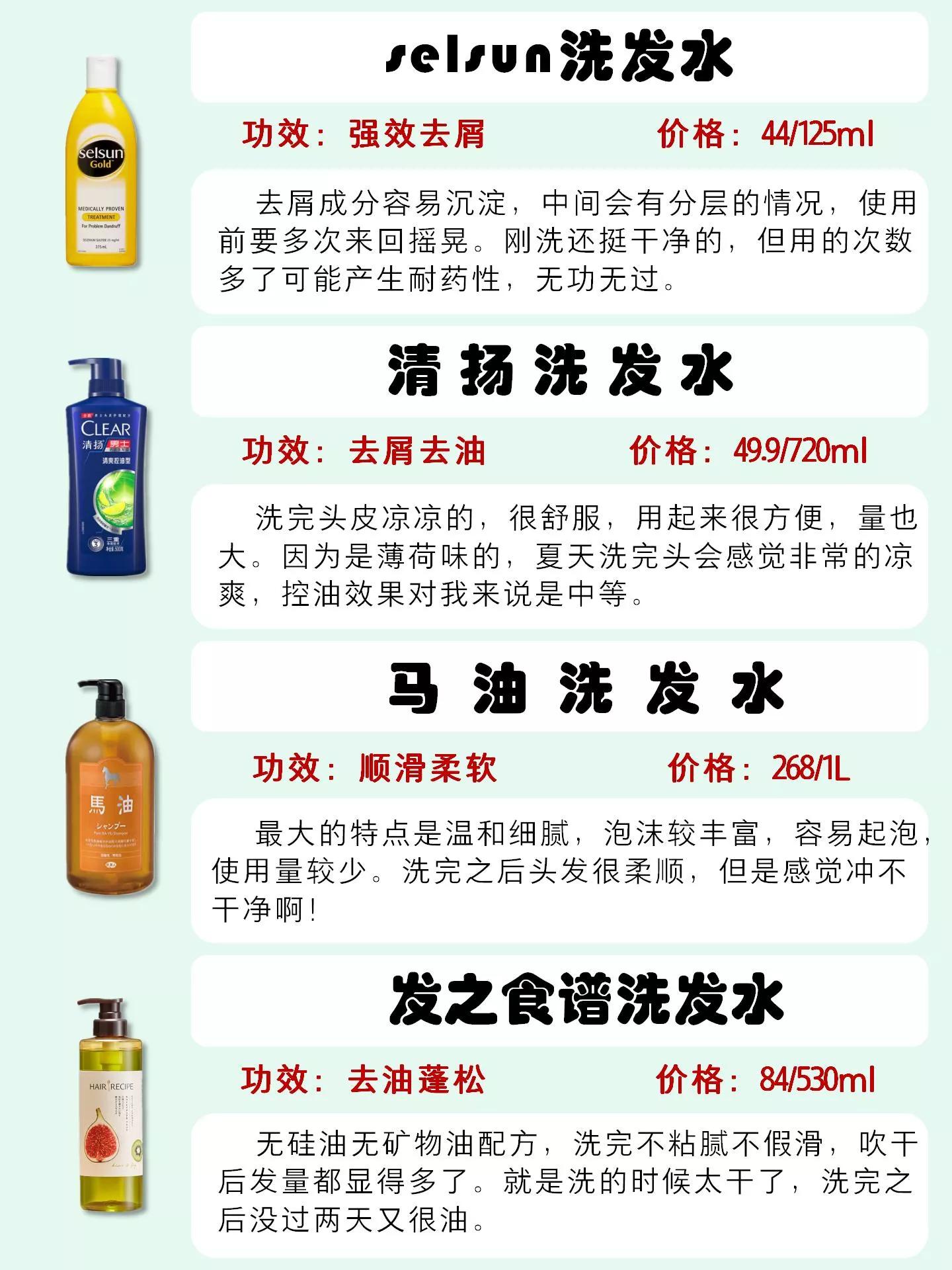 目前十大公认最好用洗发水推荐,十大公认最好闻留香最久的洗发水