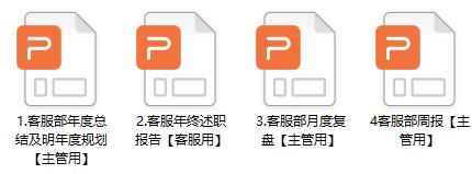 客服工作复盘模板,如何做好客户管理数据分析ppt
