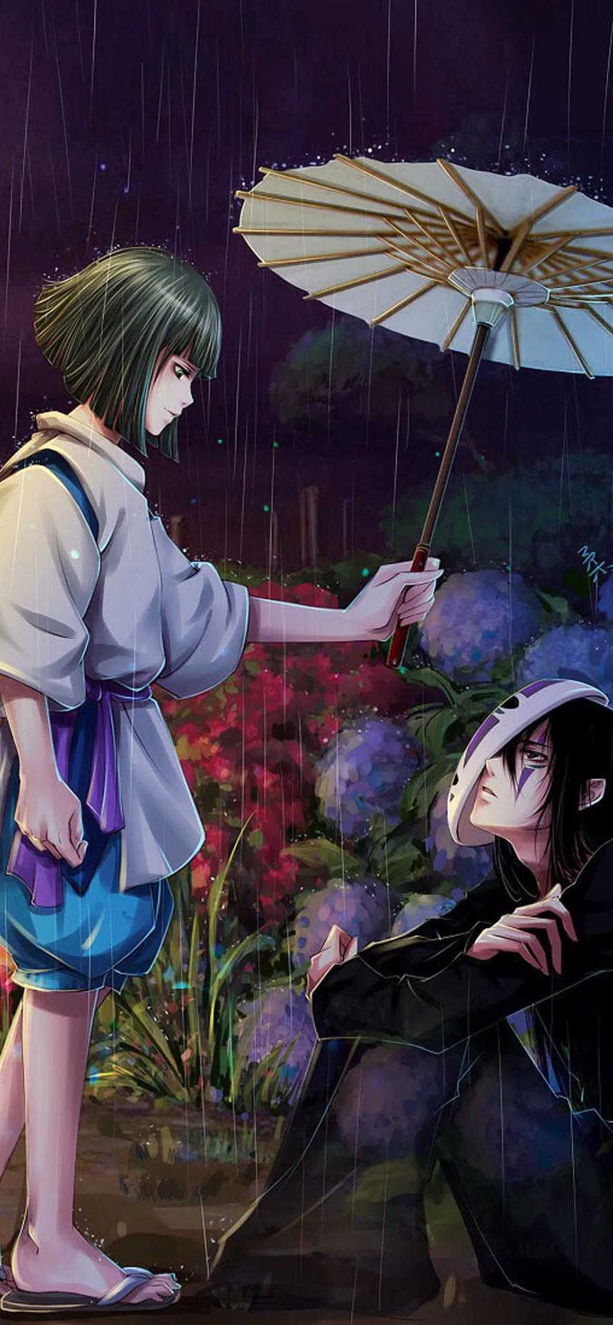 千与千寻壁纸超清全面屏,千与千寻双屏电脑桌面壁纸