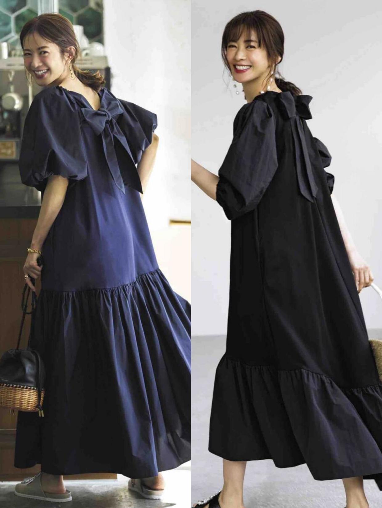 日系连衣裙穿搭,穿搭韩式博主夏季连衣裙推荐